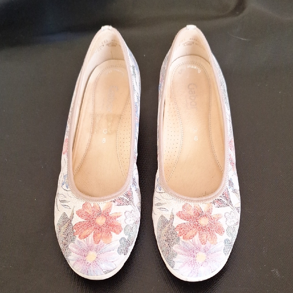 Gabor Czolenka Nakoturnie Multicolor Floral Wedge Gabor Size 8